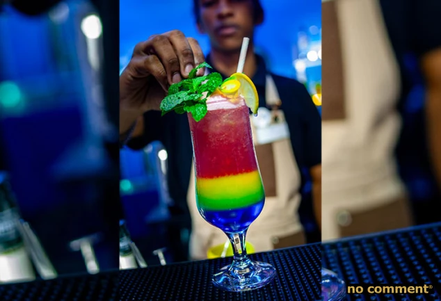 no comment - Rainbow Sour du DrinX Lounge Bar(Tana)