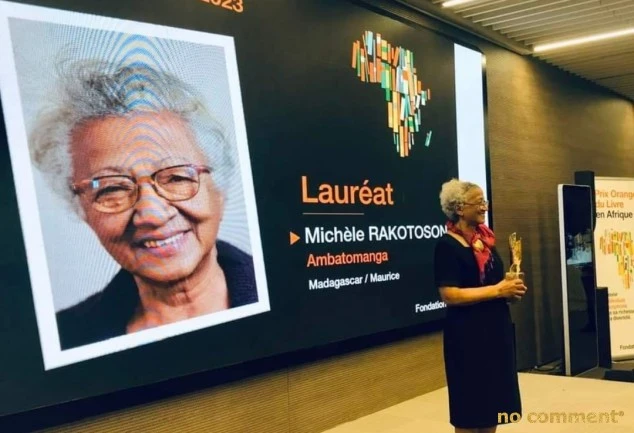 Michèle Rakotoson, lauréate du Prix Orange du Livre Afrique